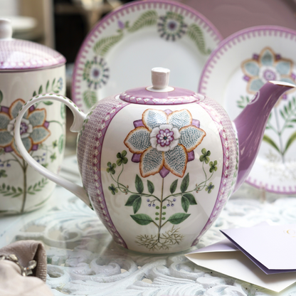 TETERA GRANDE LILY & LOTUS TILES LILA 1.6LTR
