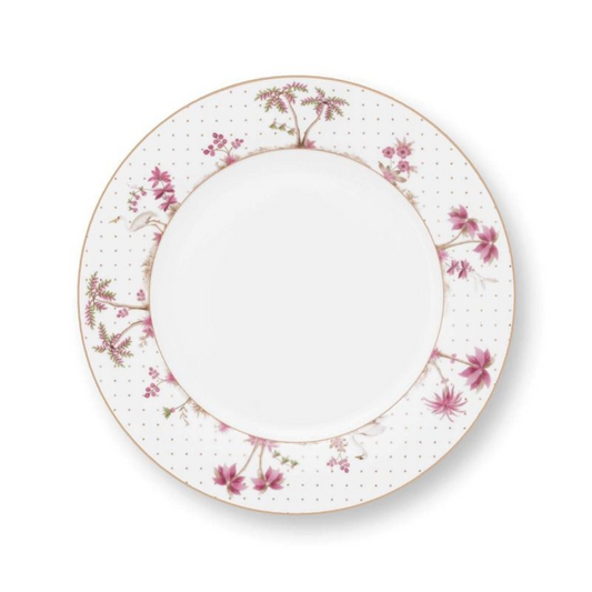 PLATO JOLIE PUNTOS ORO ROSA
