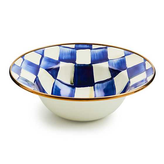 Bowl cereal royal check azul