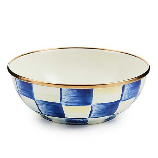 Bowl royal check azul