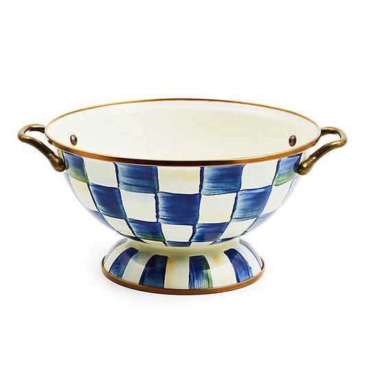 Bowl mediano royal check azul