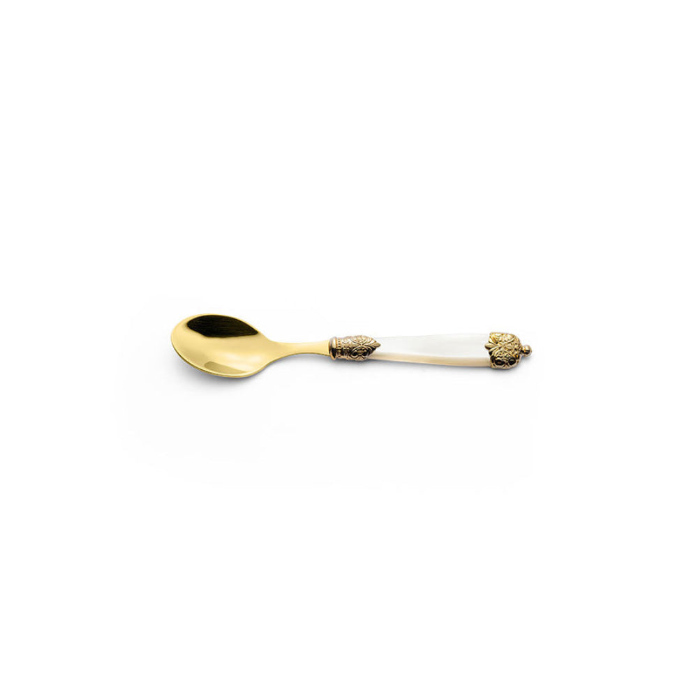 CUCHARA PARA TÉ MIRAGE TIN GOLD IVORY