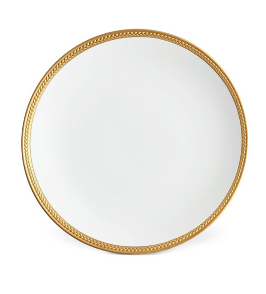 Plato principal Soie Tressee Gold 27cm