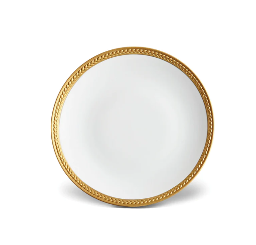 Plato sopa/pasta Soie Tressee Gold 17cm