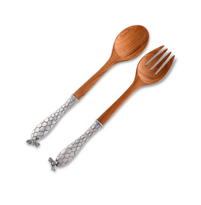 CUBIERTOS PARA SERVIR ENSALADA DE ABEJITA
