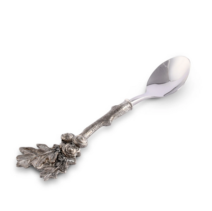 CUCHARA PEQUEÑA BELLOTA Y HOJA DE ROBLE