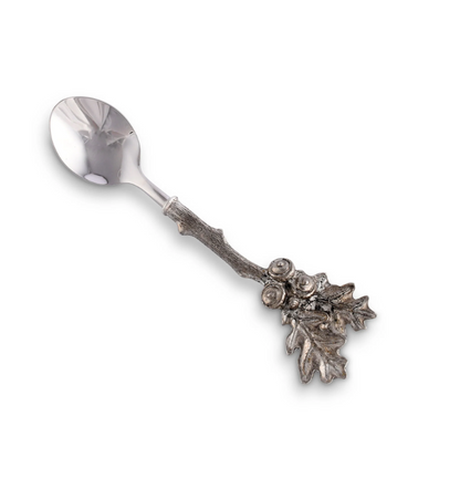 CUCHARA PEQUEÑA BELLOTA Y HOJA DE ROBLE
