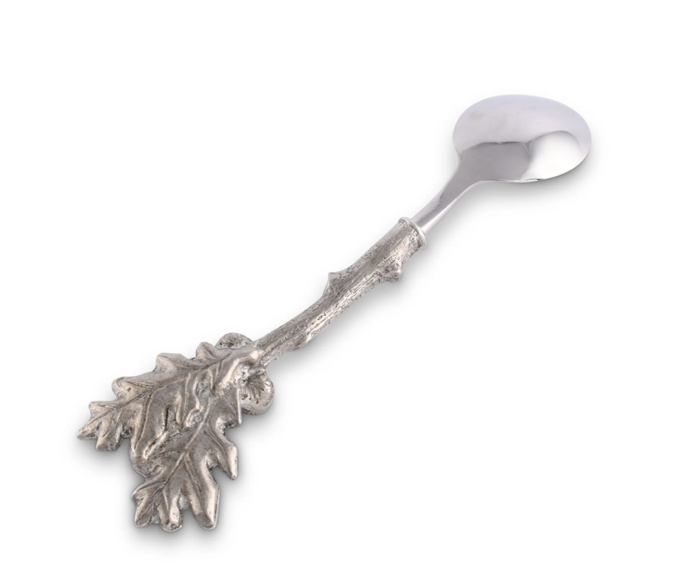 CUCHARA PEQUEÑA BELLOTA Y HOJA DE ROBLE