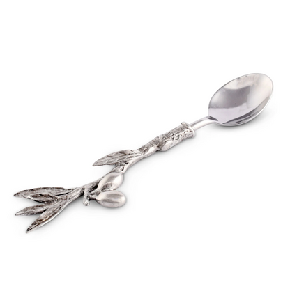 CUCHARA PARA APERITIVO ACEITUNA EN PELTRE