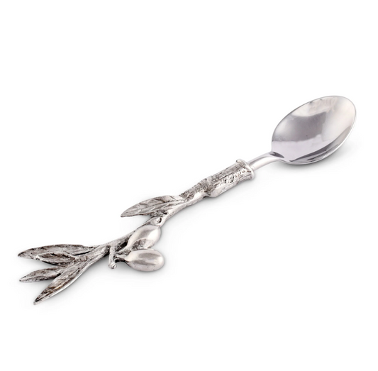 CUCHARA PARA APERITIVO ACEITUNA EN PELTRE