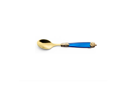 CUCHARA PARA TÉ MIRAGE TIN GOLD BLUE