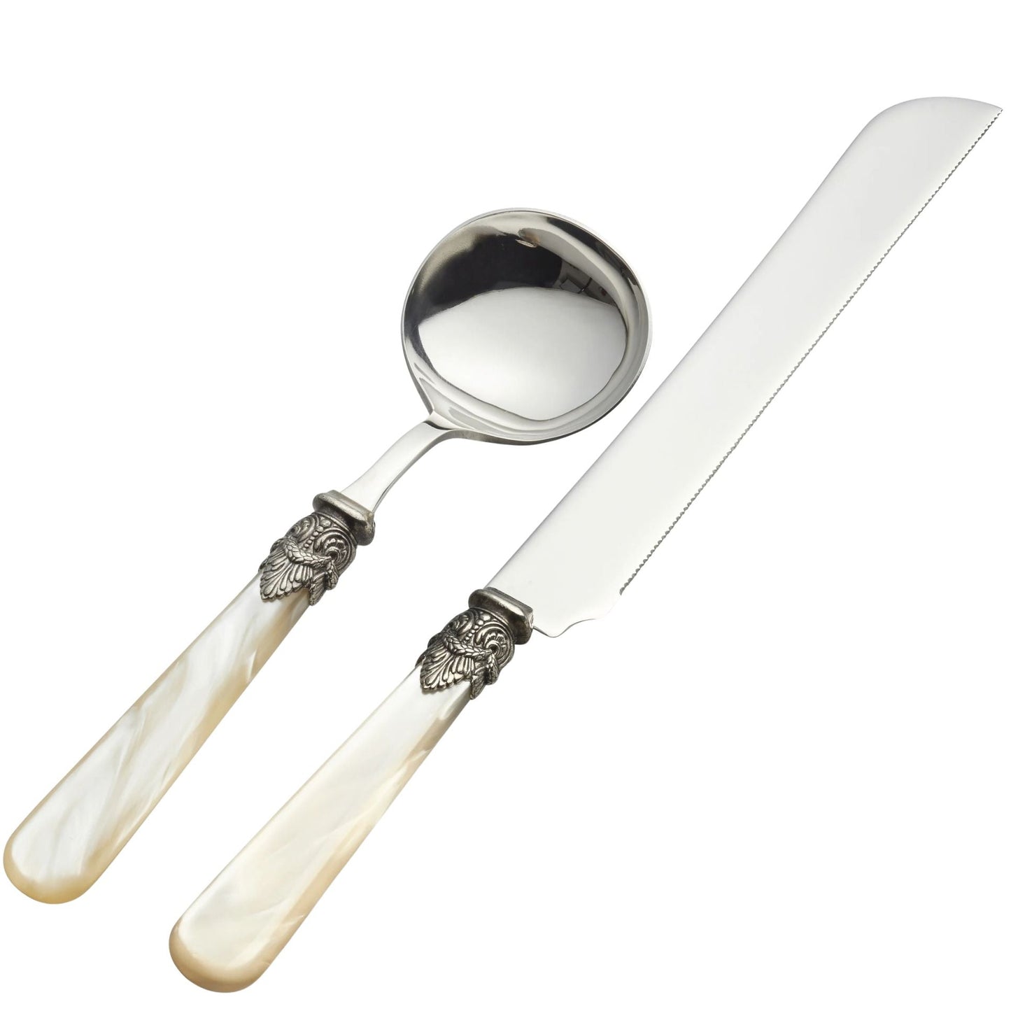 SET/2 CUCHARA PARA SALSA Y CUCHILLO PARA PAN