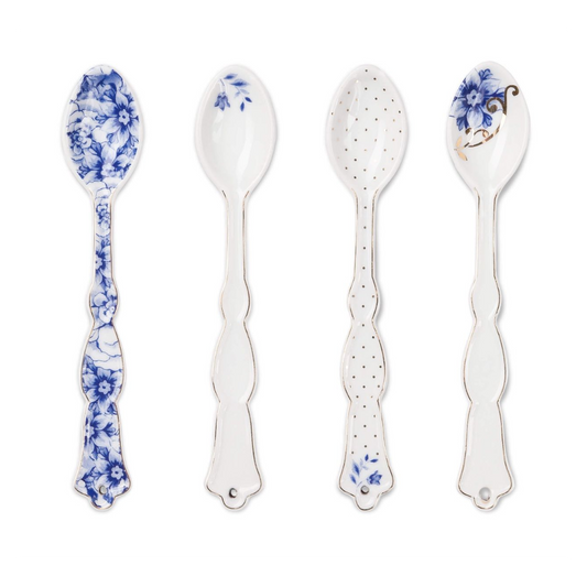 SET X4 CUCHARITAS ROYAL BLANCO