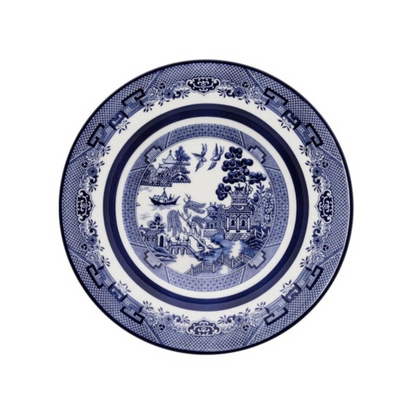 PLATO HONDO PORCELANA BLUE WILLOW