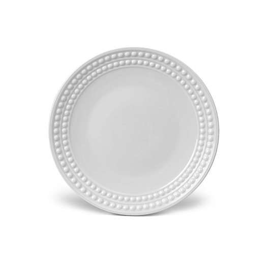 PLATO POSTRE BLANCO PERLEE
