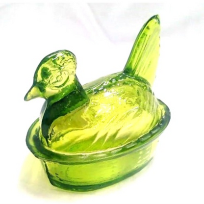 SALERO GALLINA VIDRIO VINTAGE