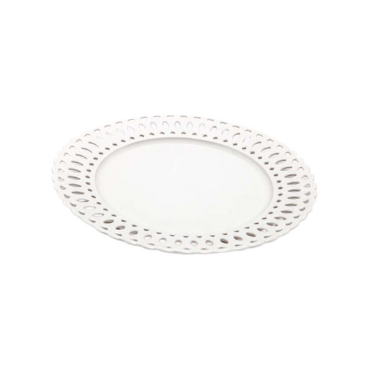 PLATO PRINCIPAL CERAMICA ENCAJE