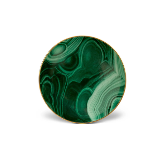 PLATO PEQUEÑO MALACHITE