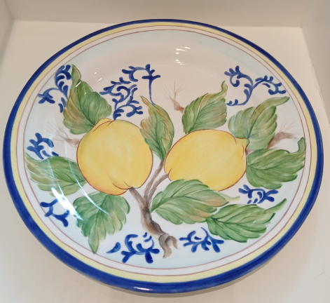 PLATO PRINCIPAL ITALIANO C/DISEŃO LIMÃO