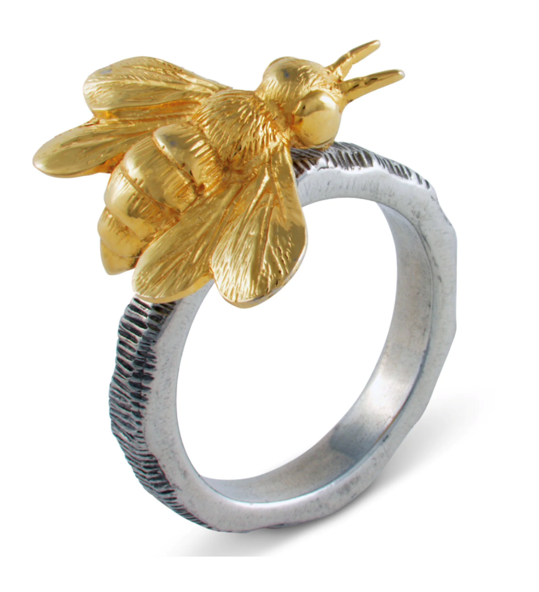 SERVILLETEROS CON ABEJA DORADA