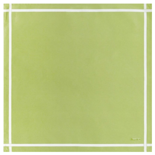SERVILLETA BEAUVILLE BICOLOR VERDE/BLANCO