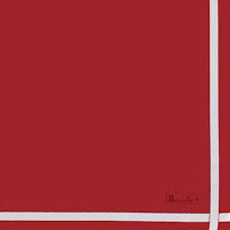 SERVILLETA BEAUVILLE BICOLOR ROJO/BLANCO