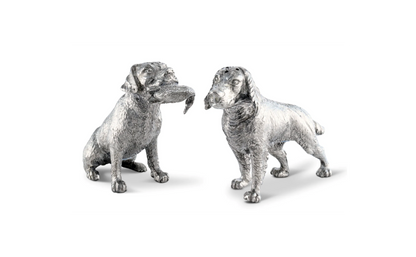 SALERO & PIMENTERO PERROS DE CAZA DE PELTRE