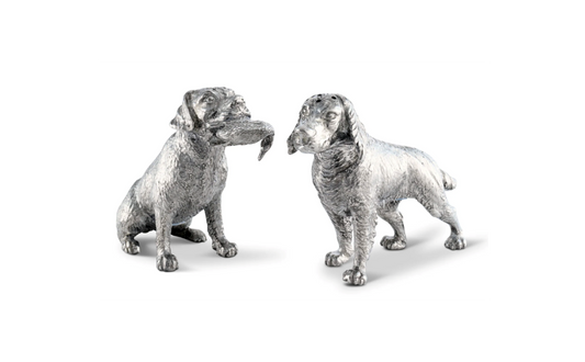 SALERO & PIMENTERO PERROS DE CAZA DE PELTRE