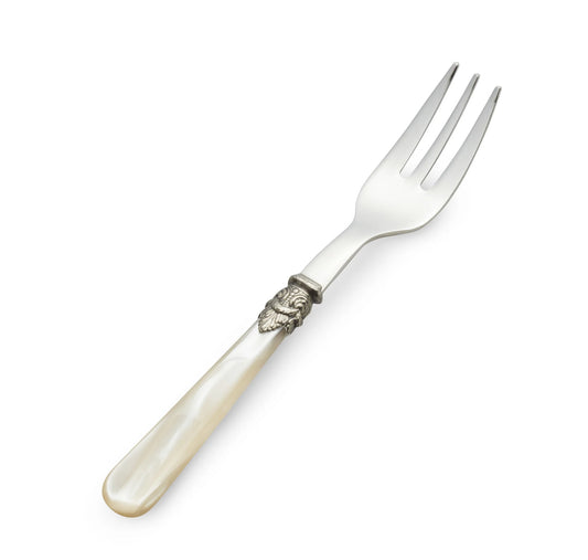 SET/6 TENEDOR POSTRE NAPOLEON PEARL IVORY 13