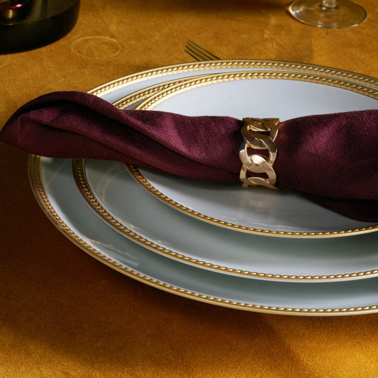 PLATO PRINCIPAL SOIE TRESSEE GOLD