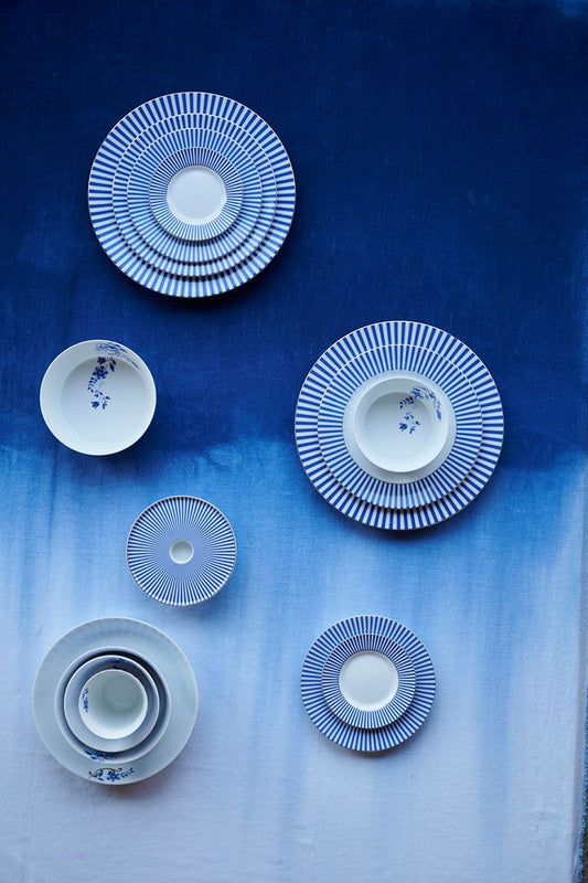 PLATO PAN STRIPES AZUL RAYAS